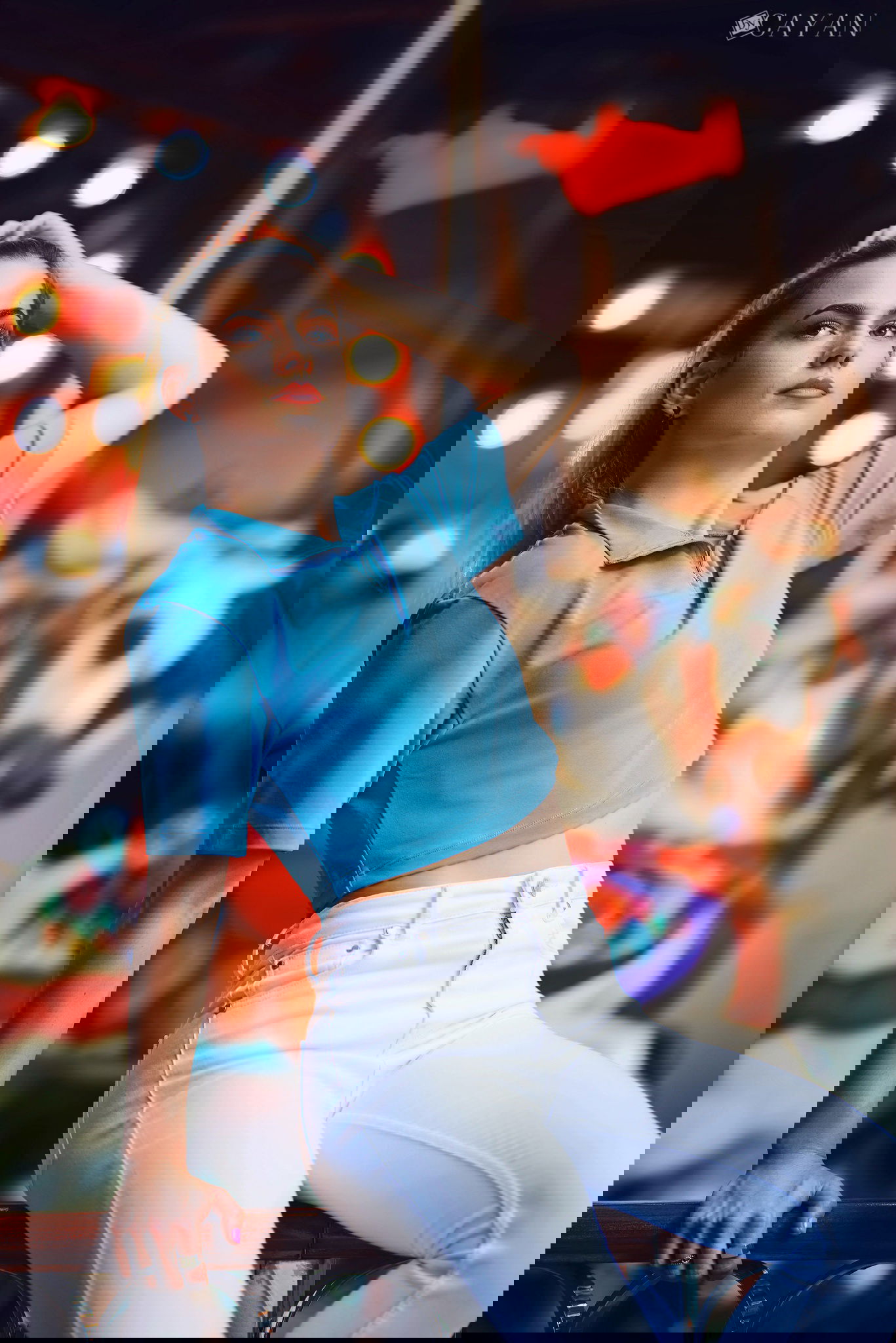 With the beautiful Sarah Jaeghers - Facebook: @sarah.jaeghers