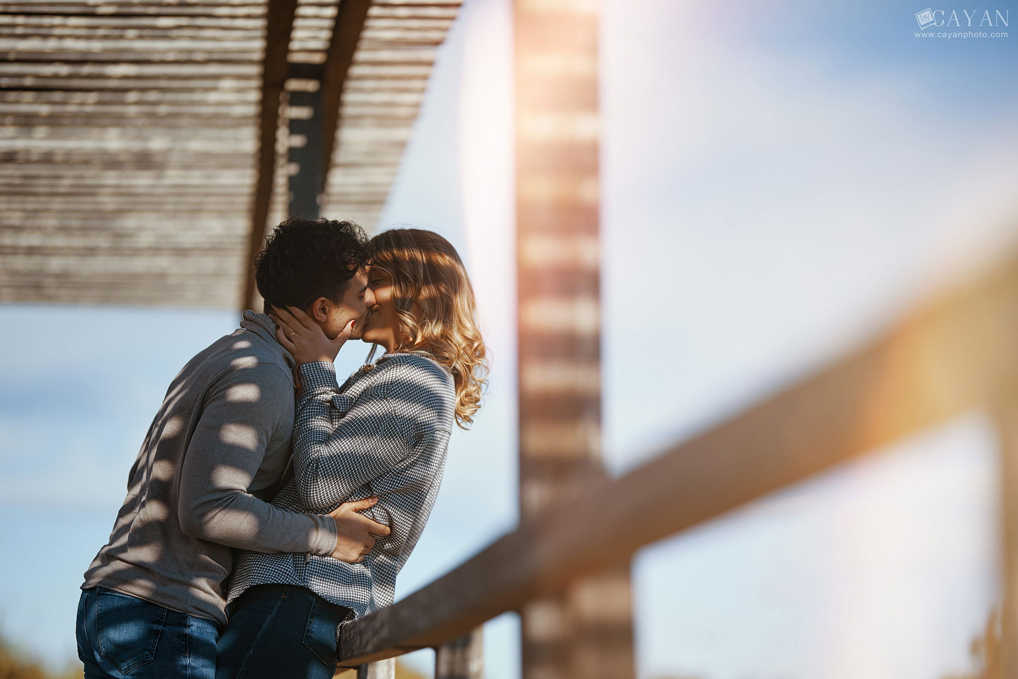 With Robson and Maria