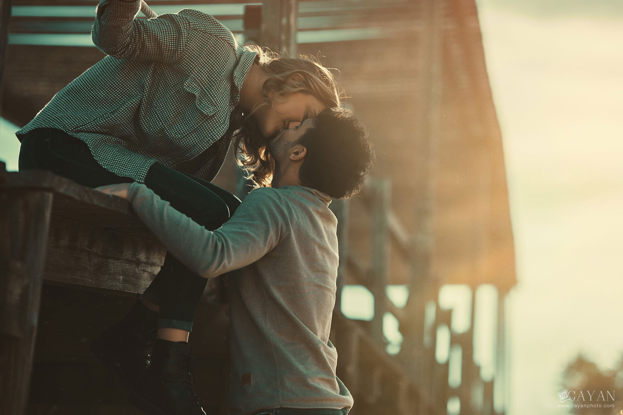 With Robson and Maria