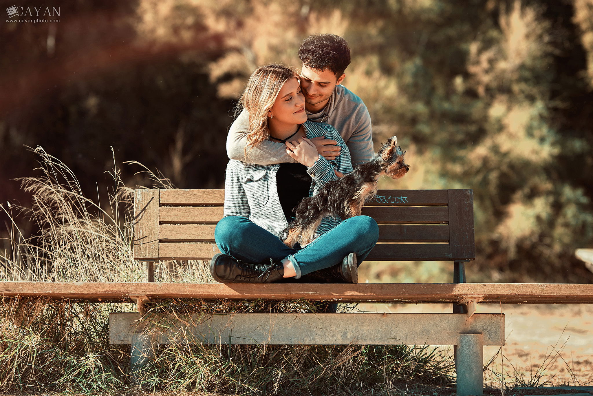 With Robson and Maria