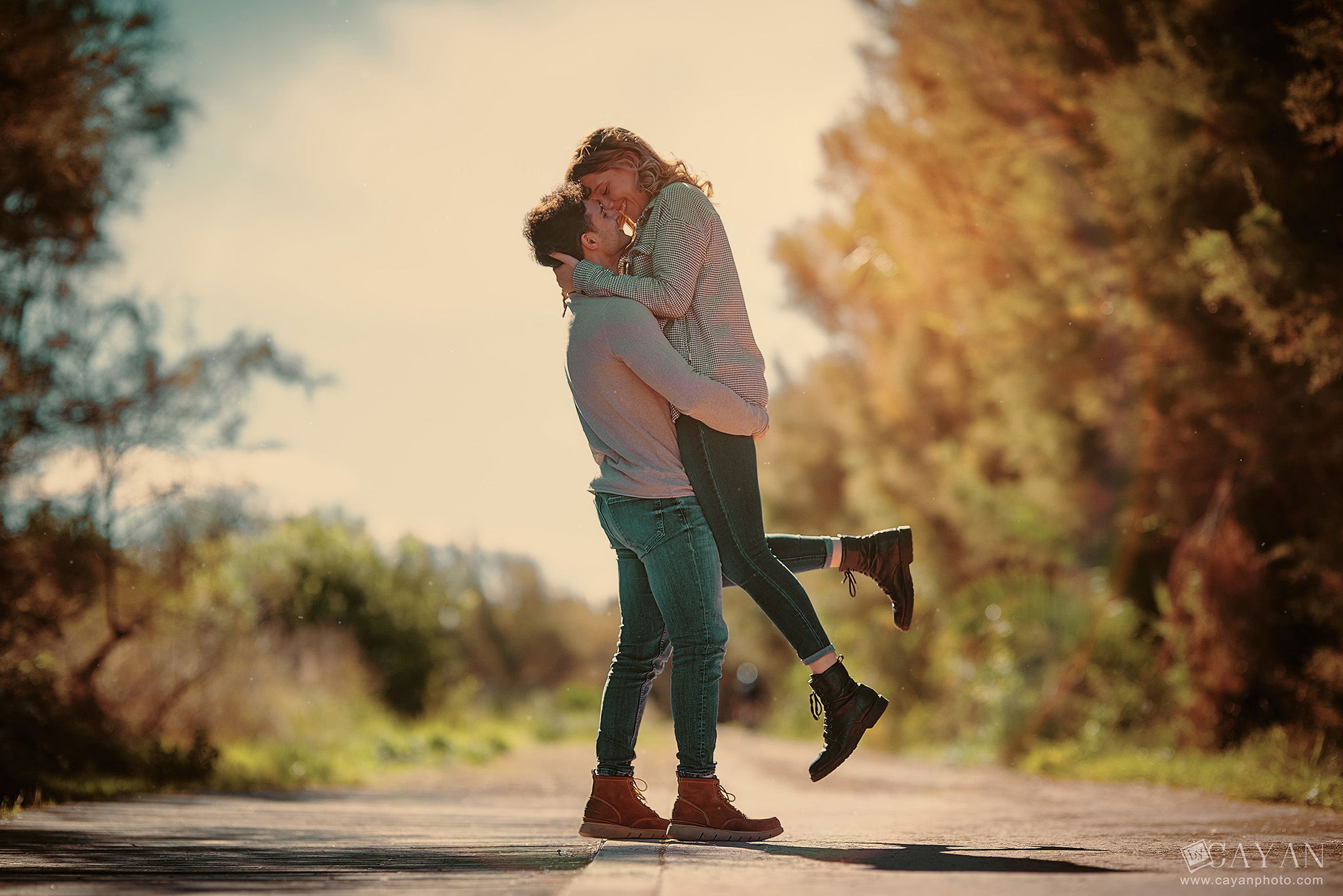 With Robson and Maria