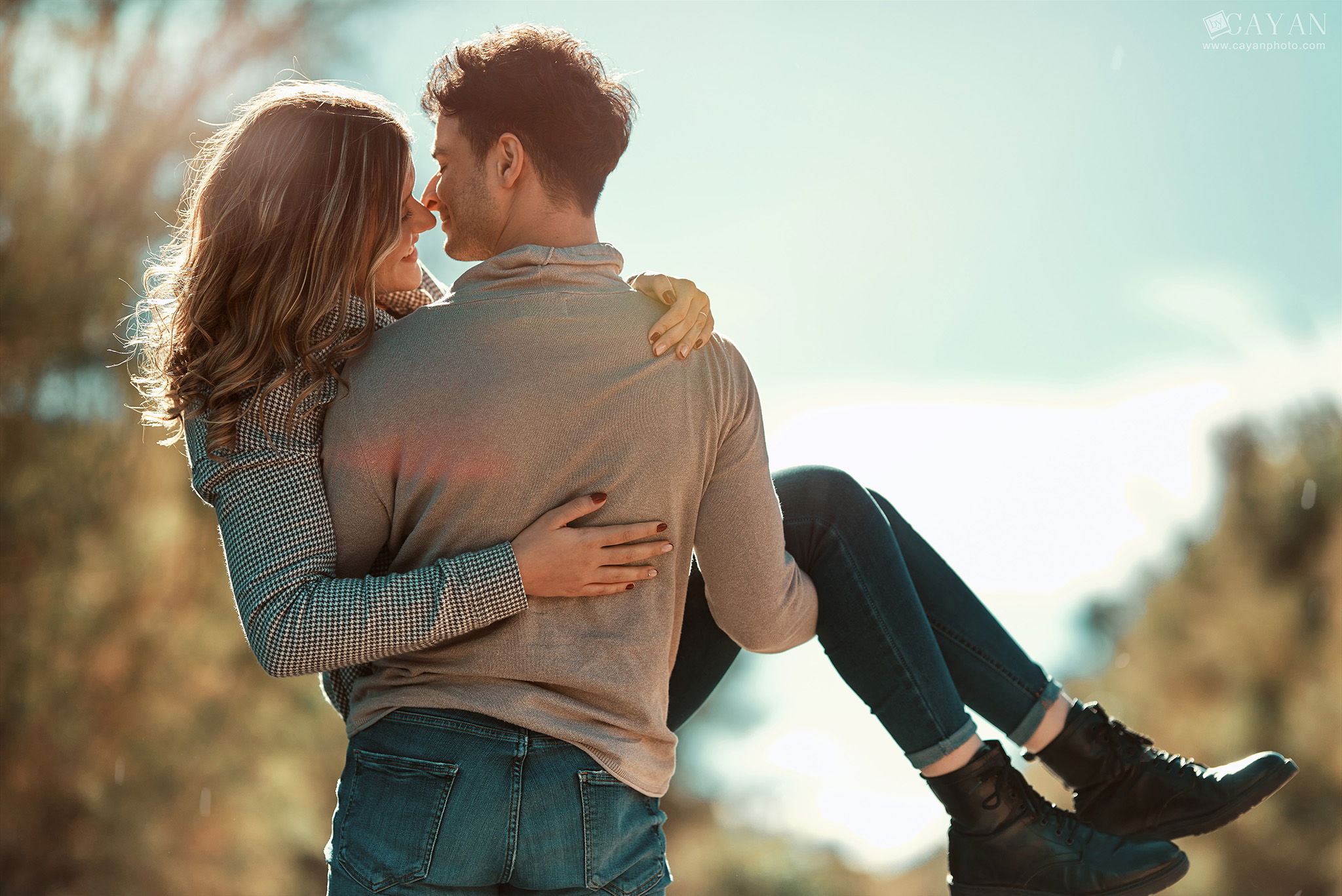 With Robson and Maria