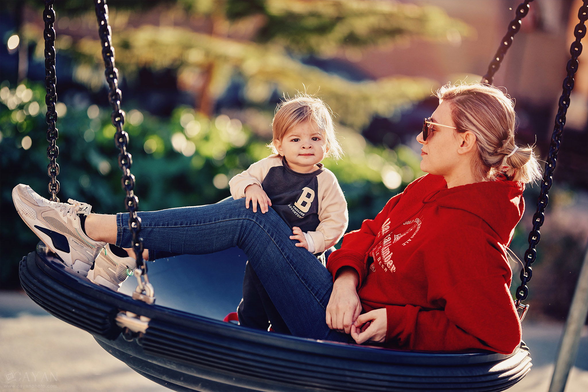 With Noah and Family