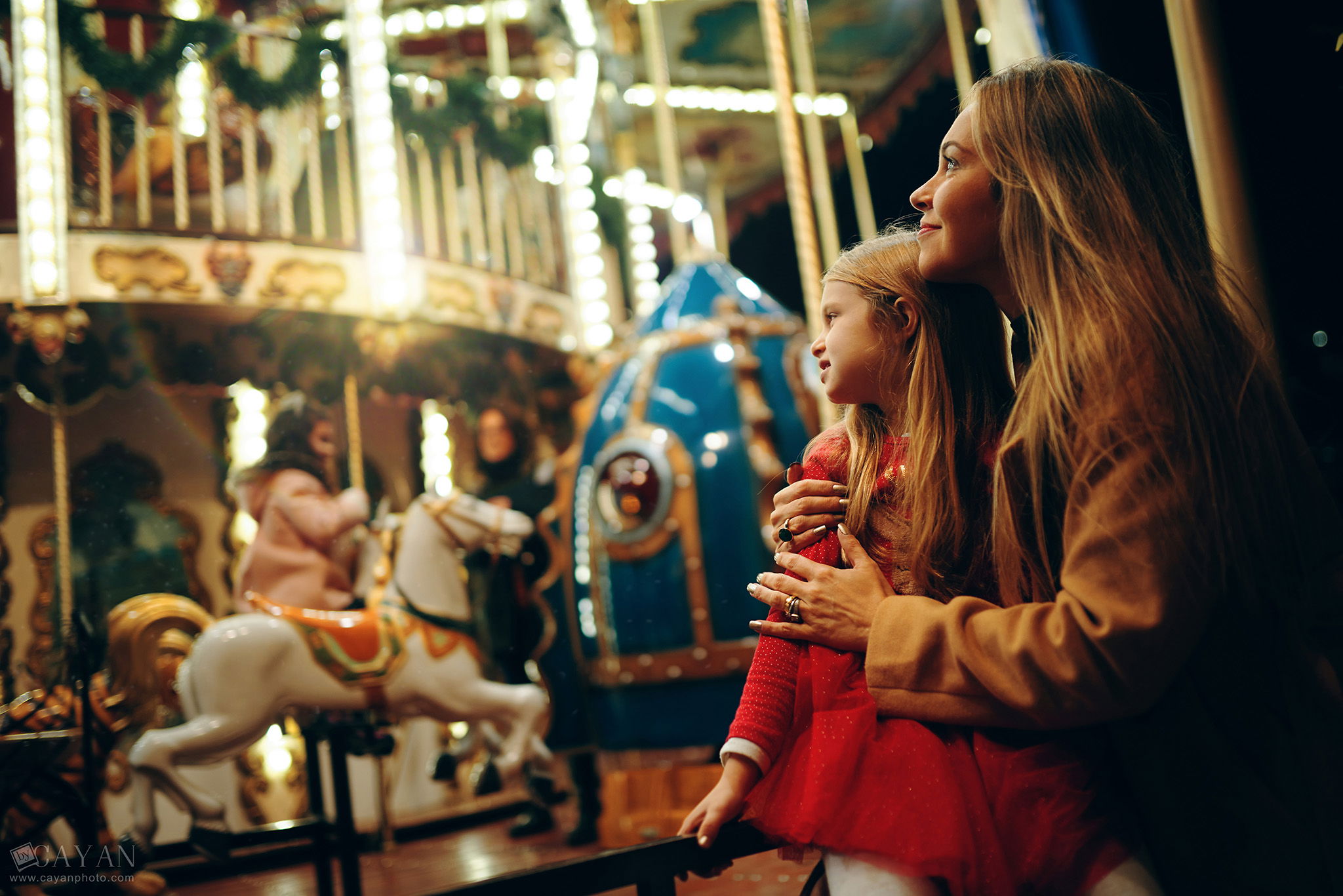 With the family Priscila, Gabriel, Manu and Chloe.