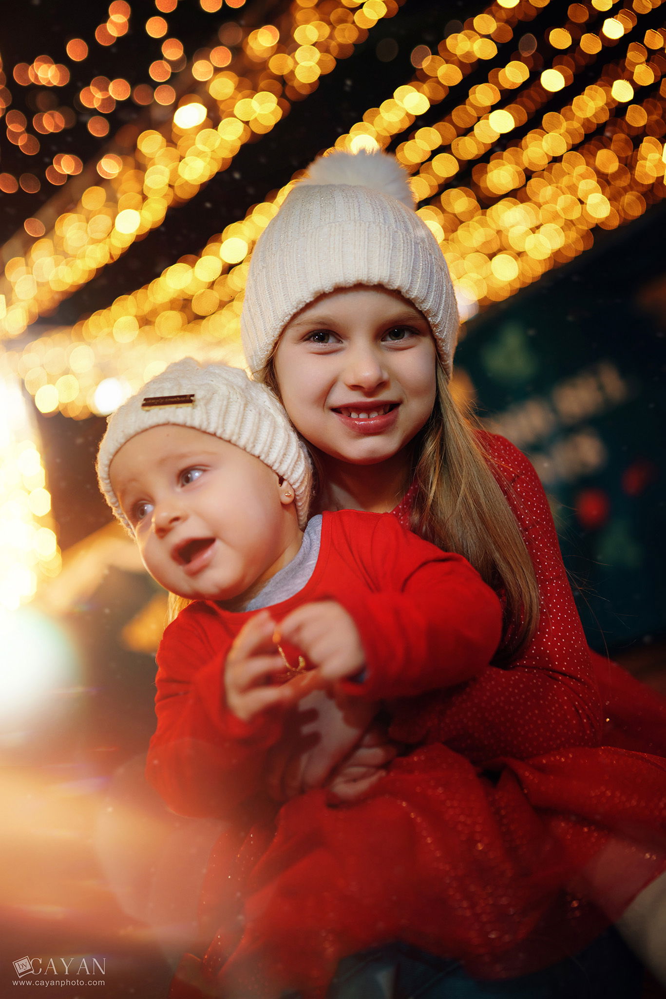 With the family Priscila, Gabriel, Manu and Chloe.