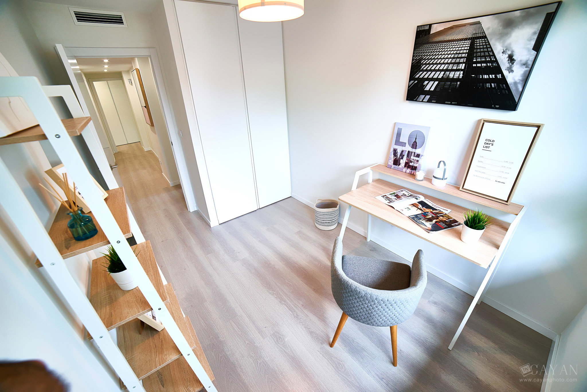 Work planned for commercial premises, companies and real estate products.