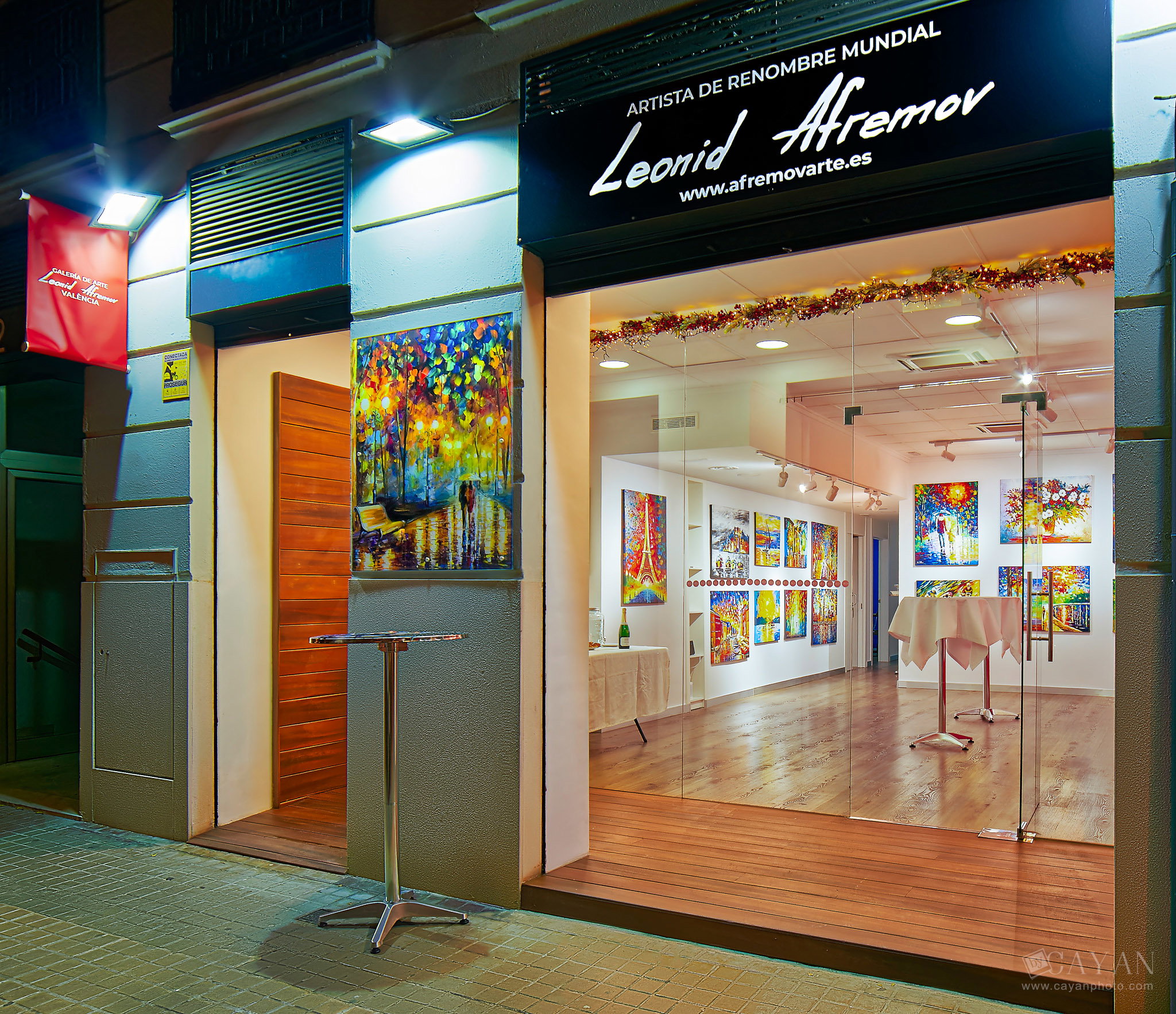 Work planned for commercial premises, companies and real estate products.