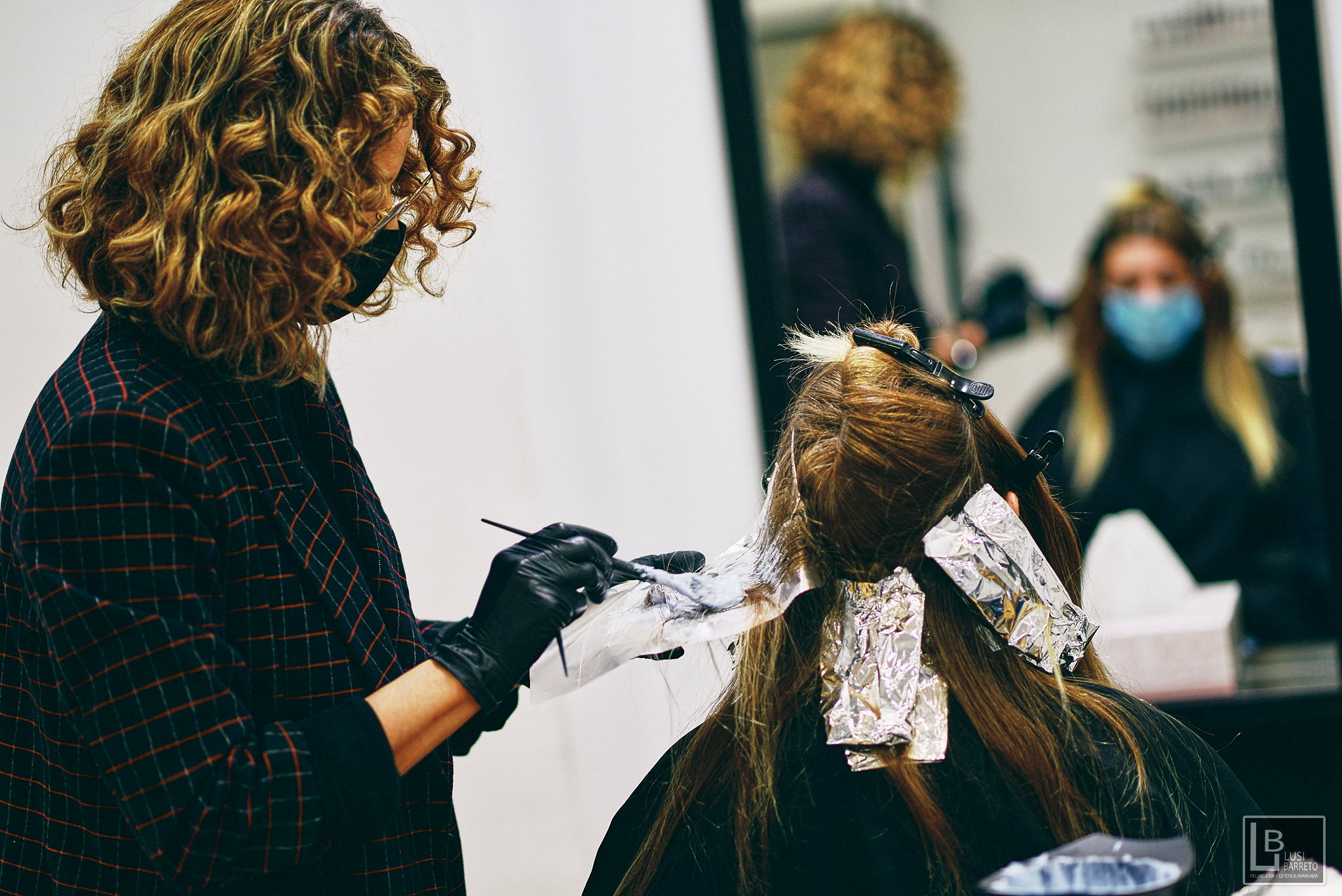 Promotion work for the Luis Barreto beauty center