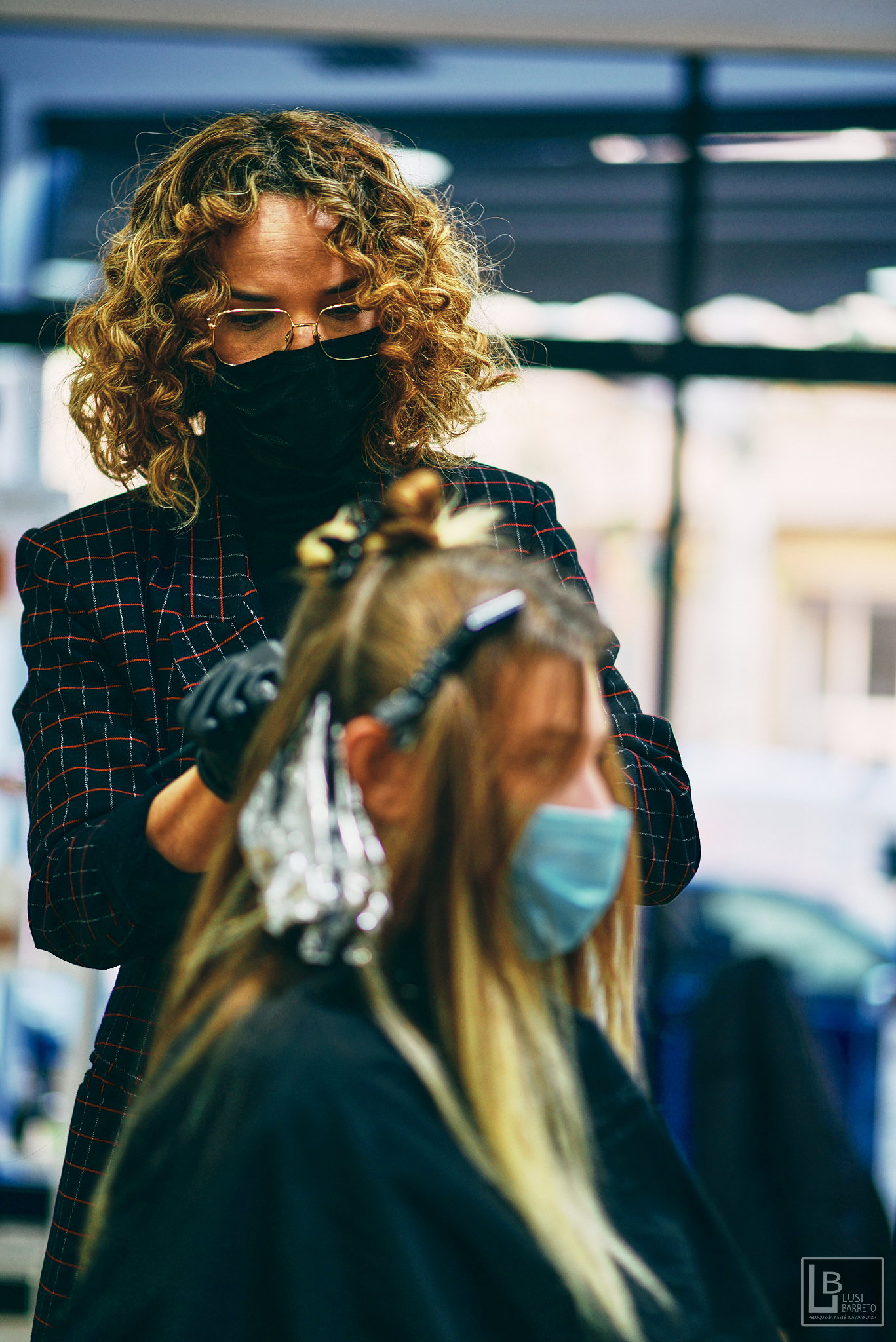 Promotion work for the Luis Barreto beauty center