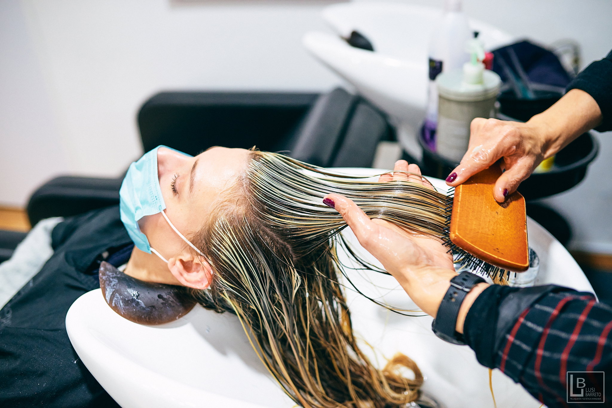 Promotion work for the Luis Barreto beauty center