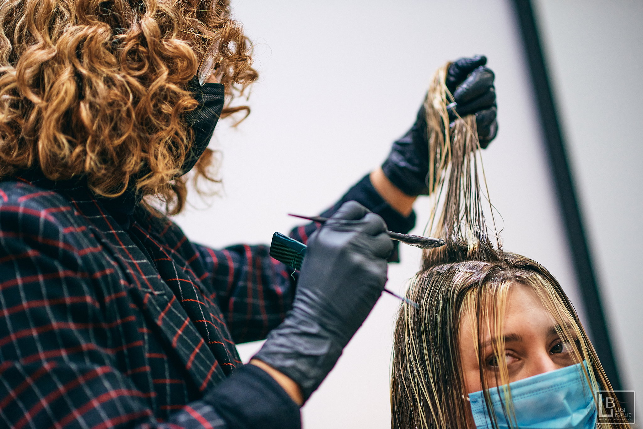 Promotion work for the Luis Barreto beauty center