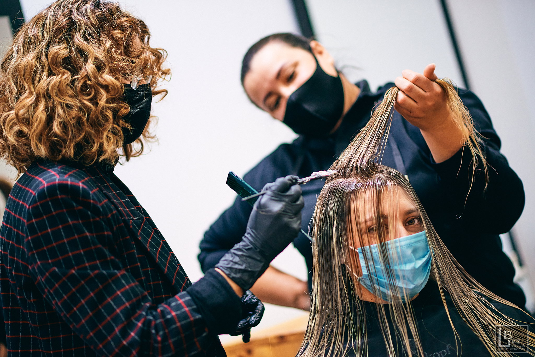 Promotion work for the Luis Barreto beauty center