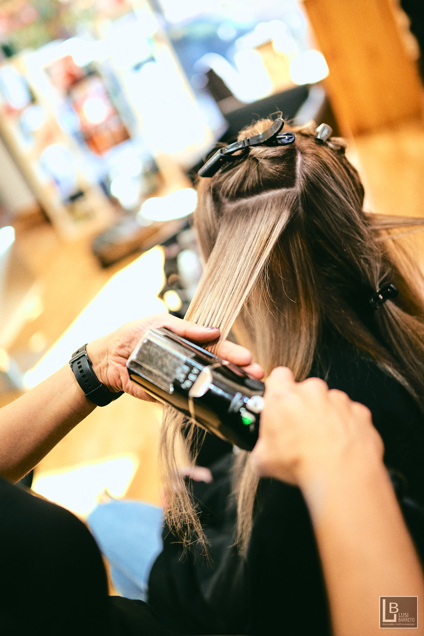 Promotion work for the Luis Barreto beauty center