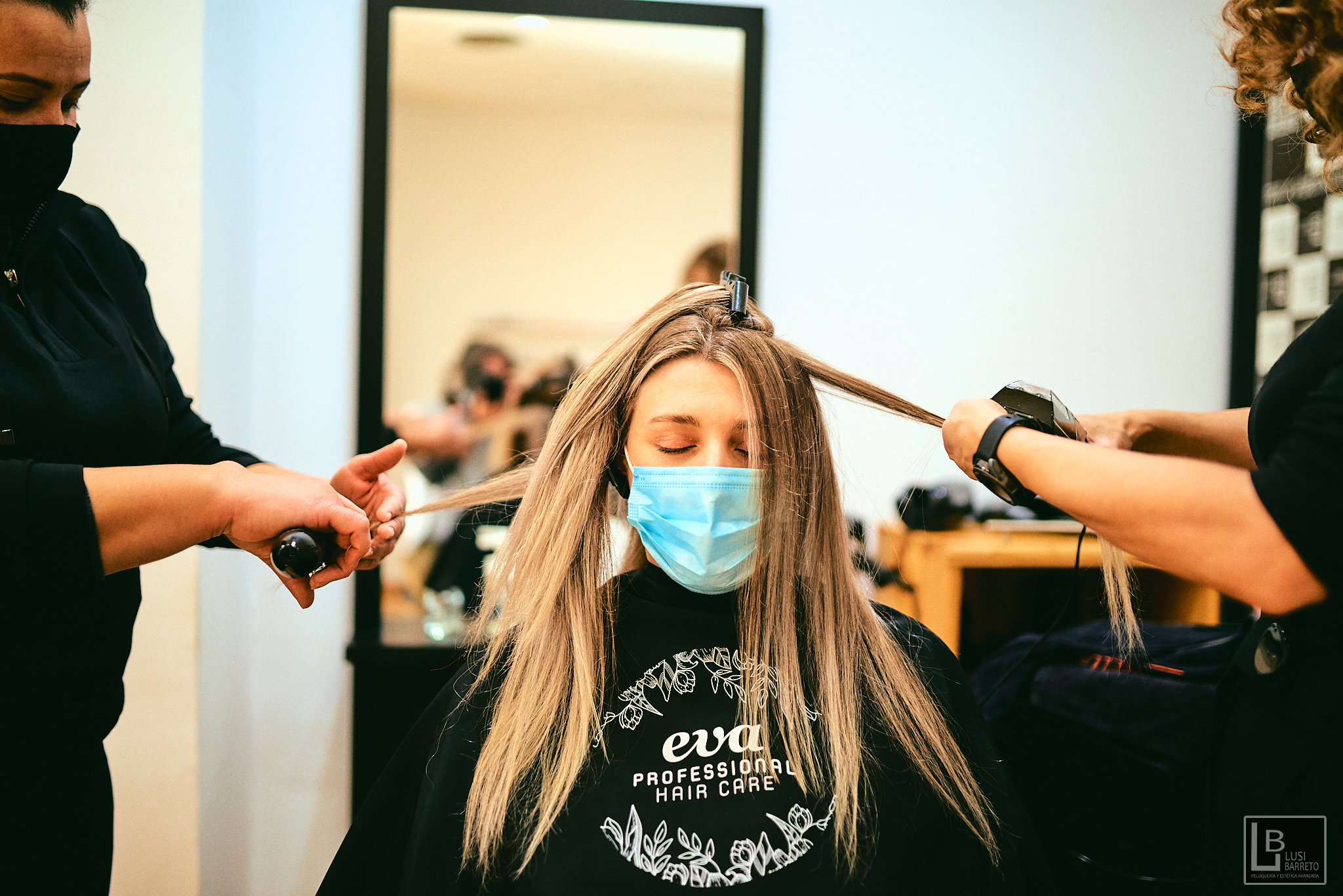 Promotion work for the Luis Barreto beauty center