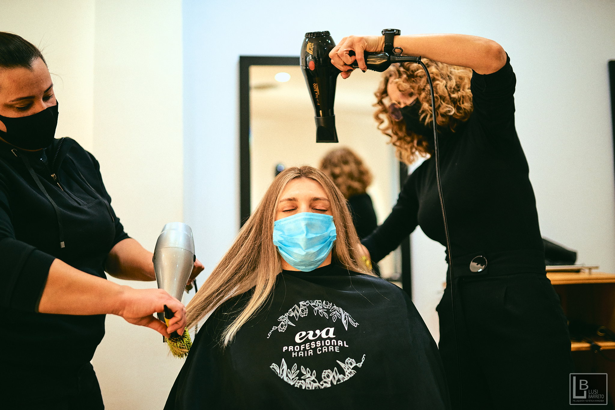 Promotion work for the Luis Barreto beauty center