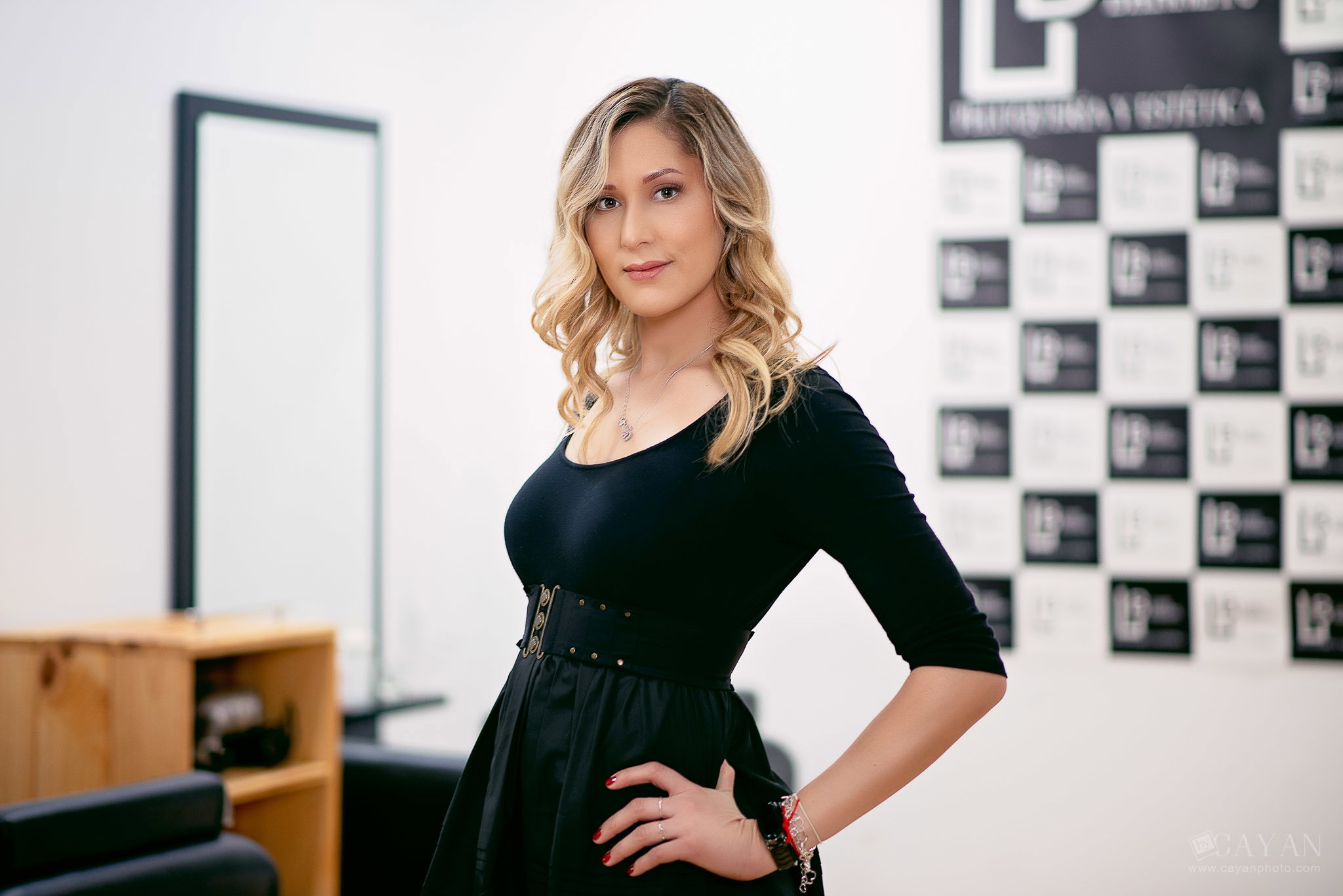 Promotion work for the Luis Barreto beauty center