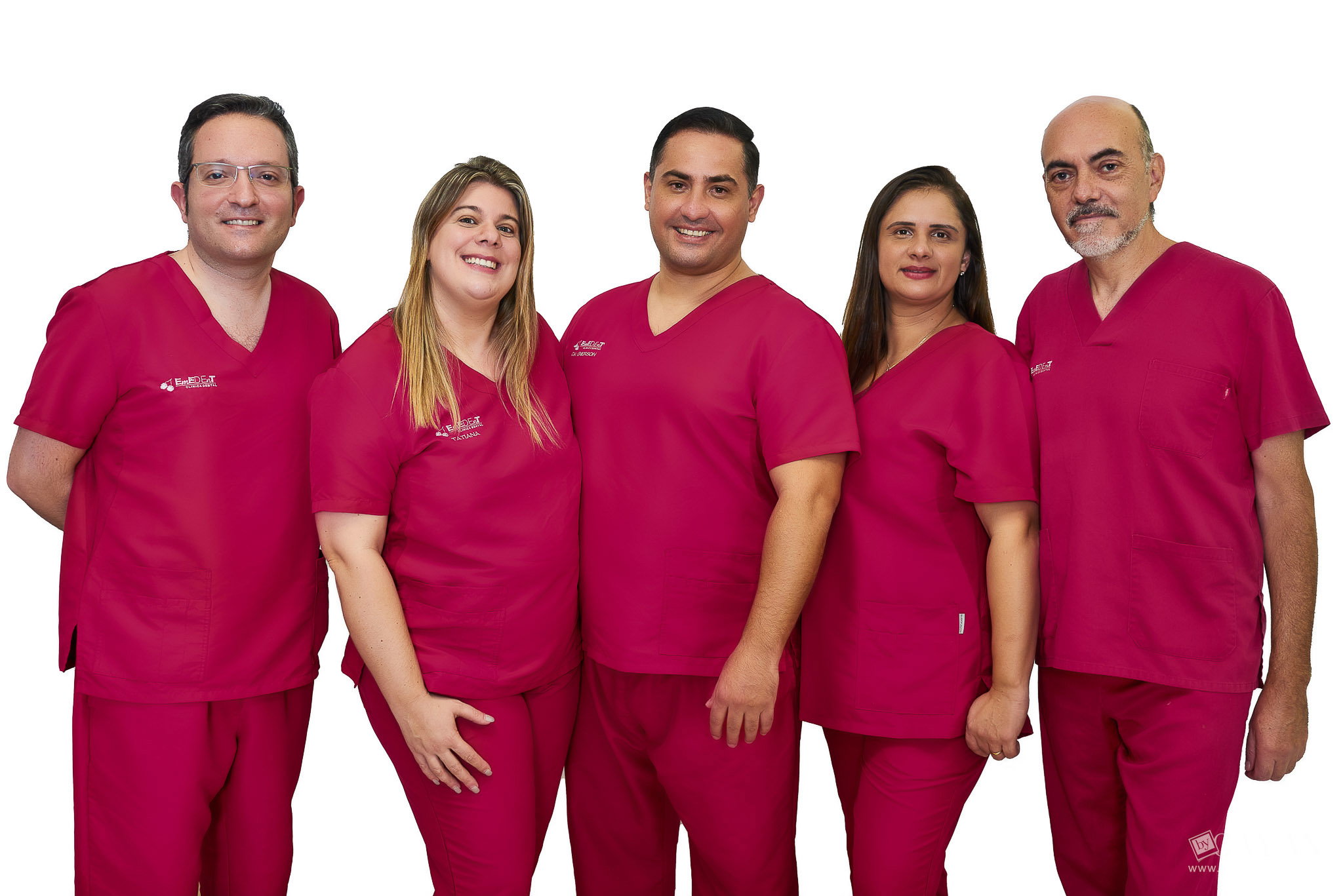 Advertising material for EMEDENTE Dental Clinic