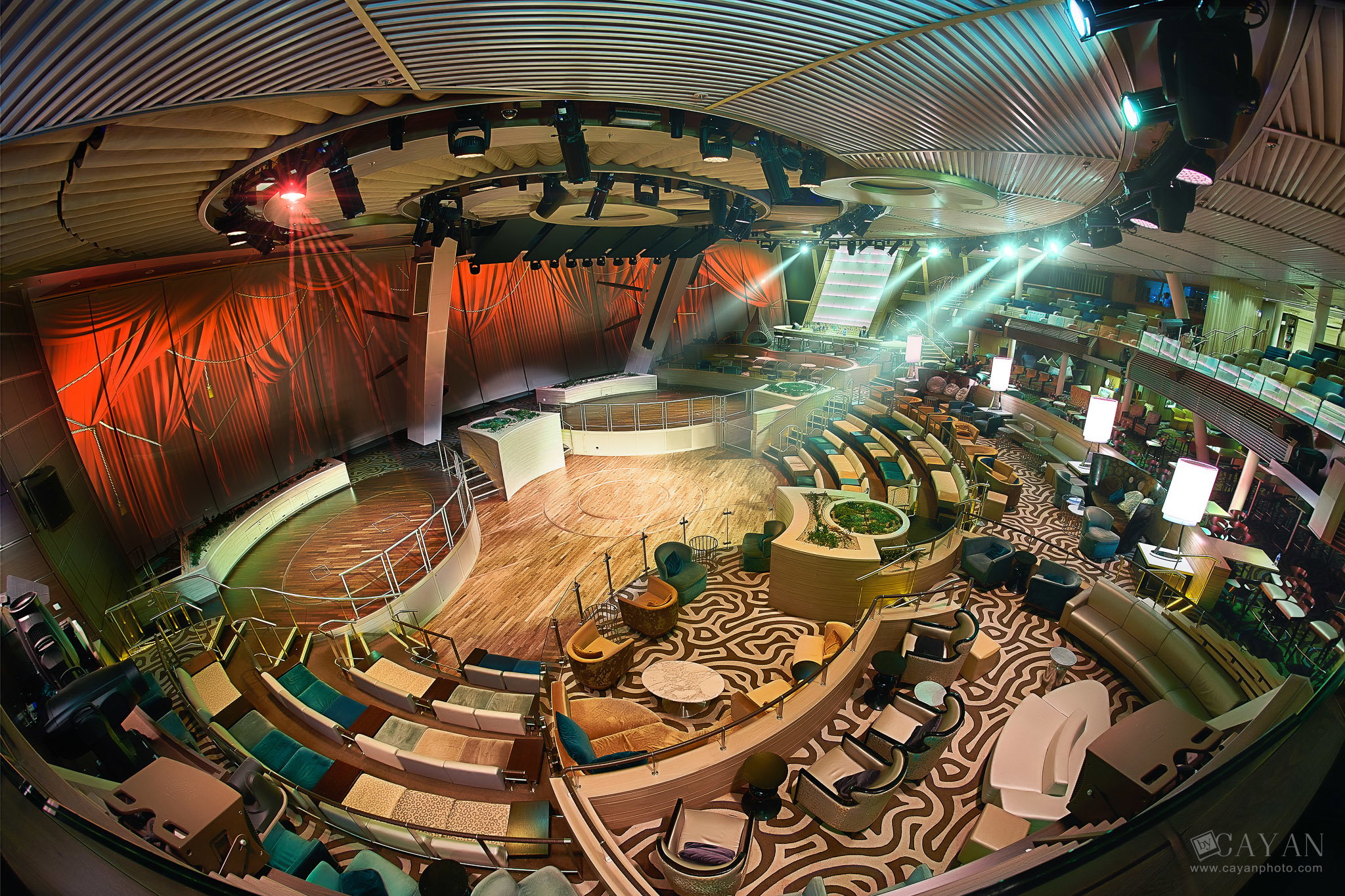 Advertising material for the Symphony of the Seas cruise