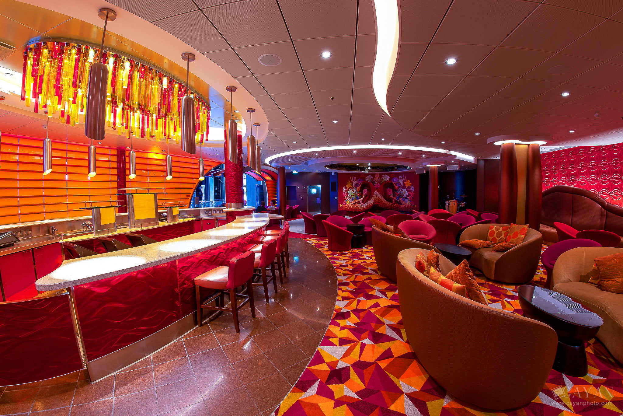 Advertising material for the Symphony of the Seas cruise