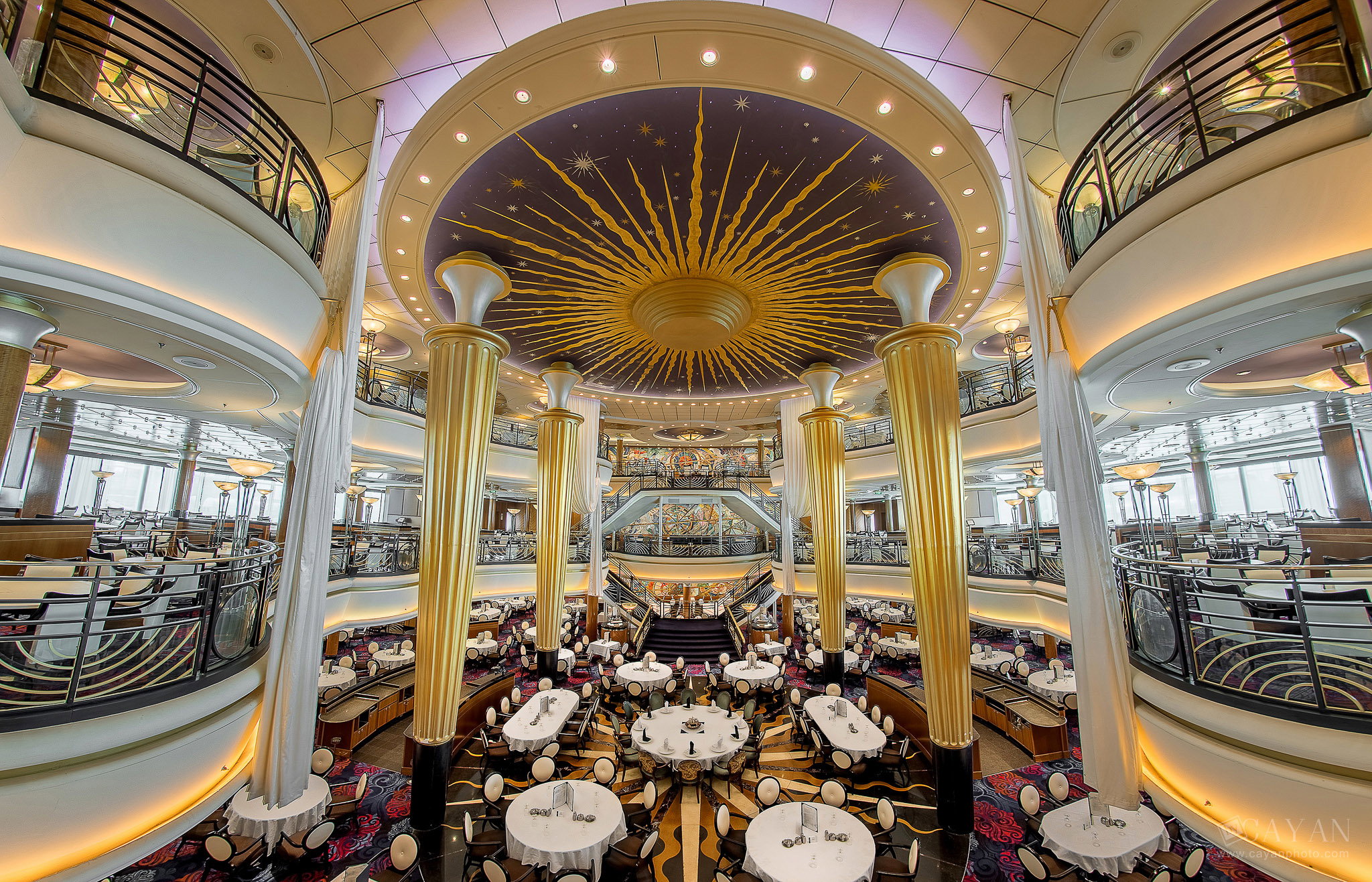 Advertising material for the Symphony of the Seas cruise