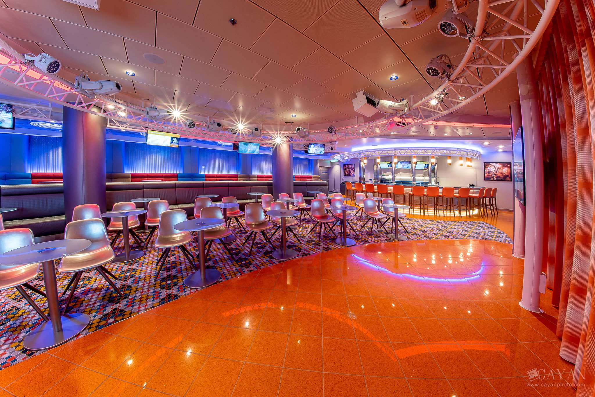 Advertising material for the Symphony of the Seas cruise