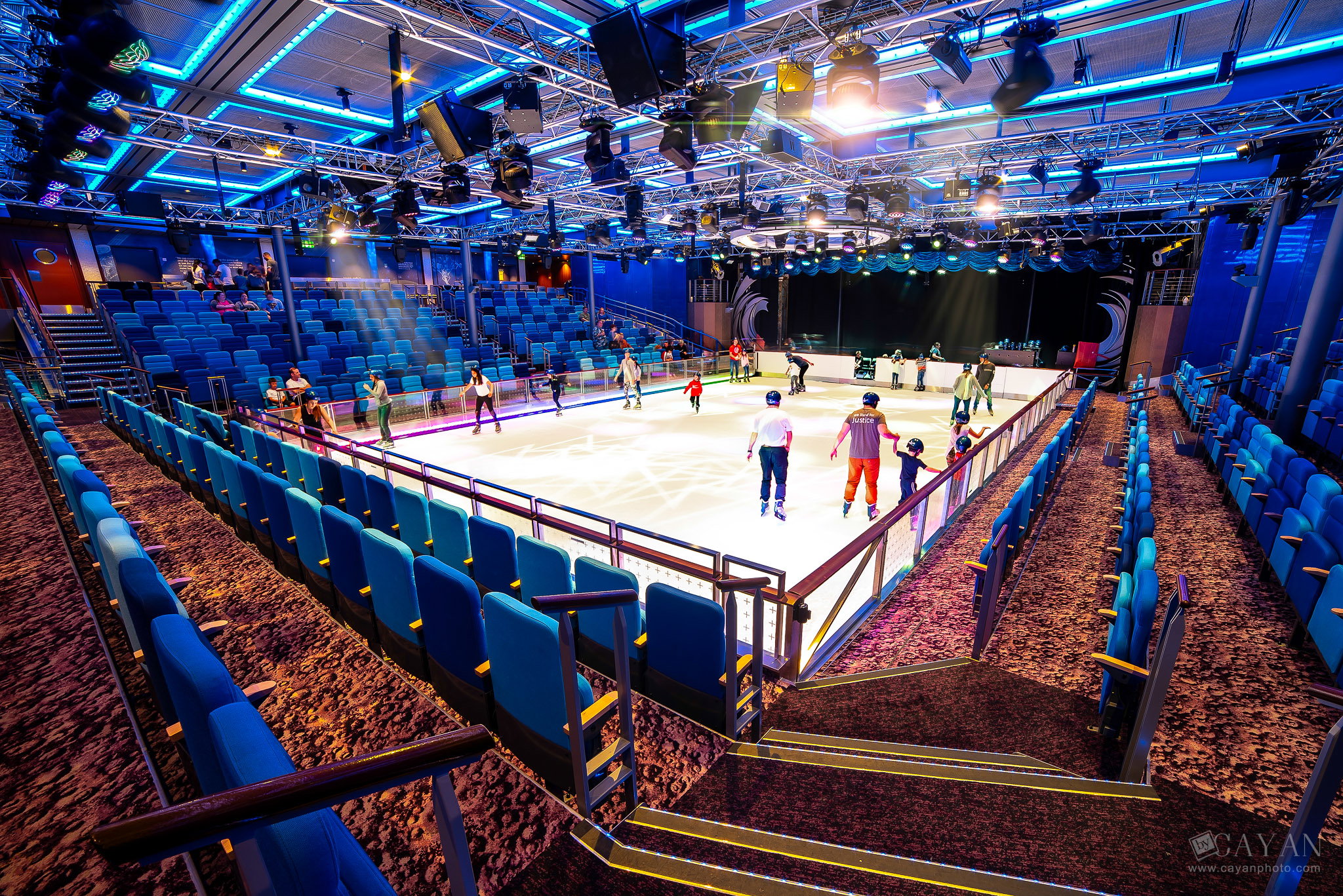 Advertising material for the Symphony of the Seas cruise