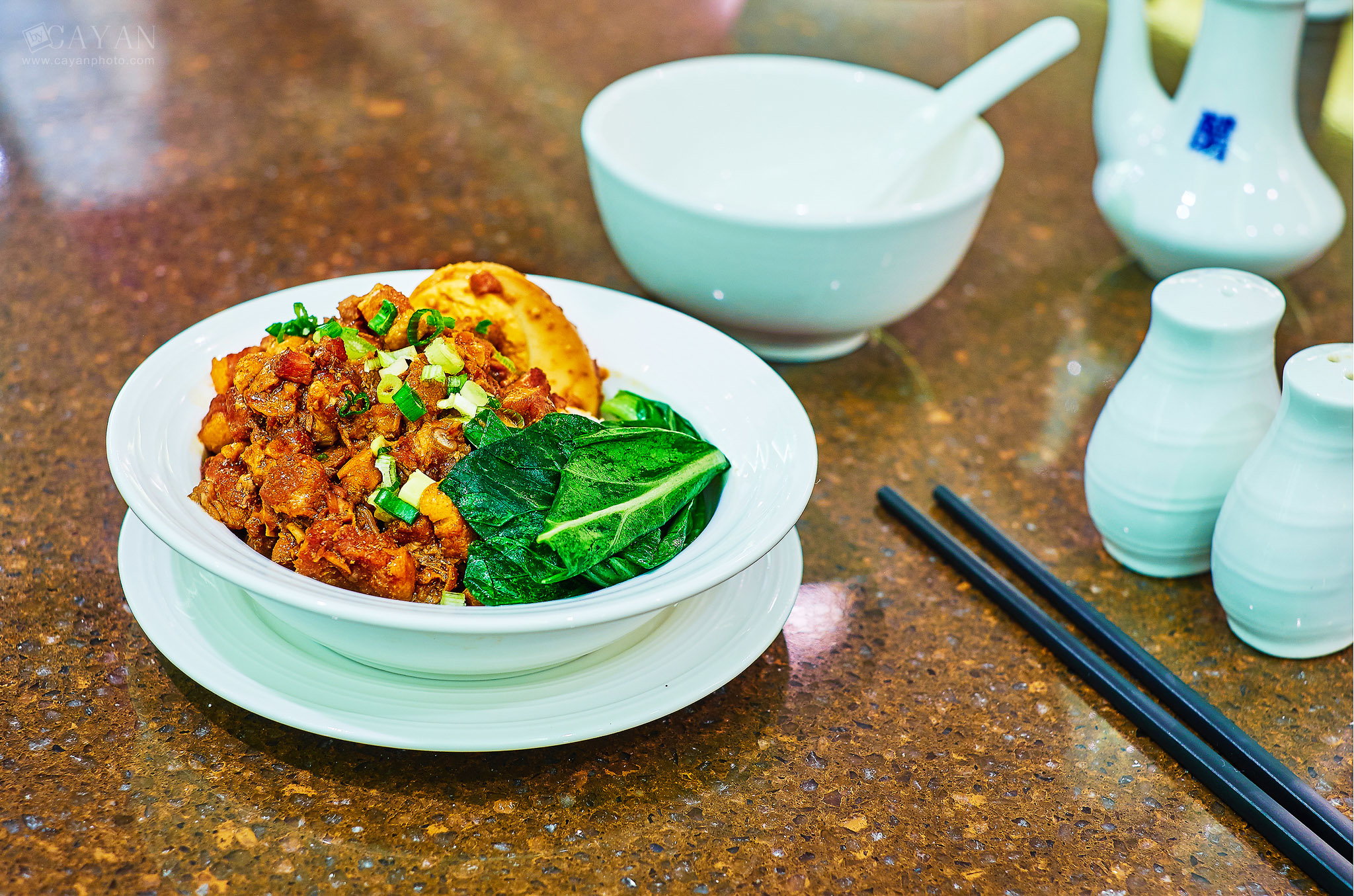 Material for catalog and menu of the IZUMI Asian Chinese Restaurant