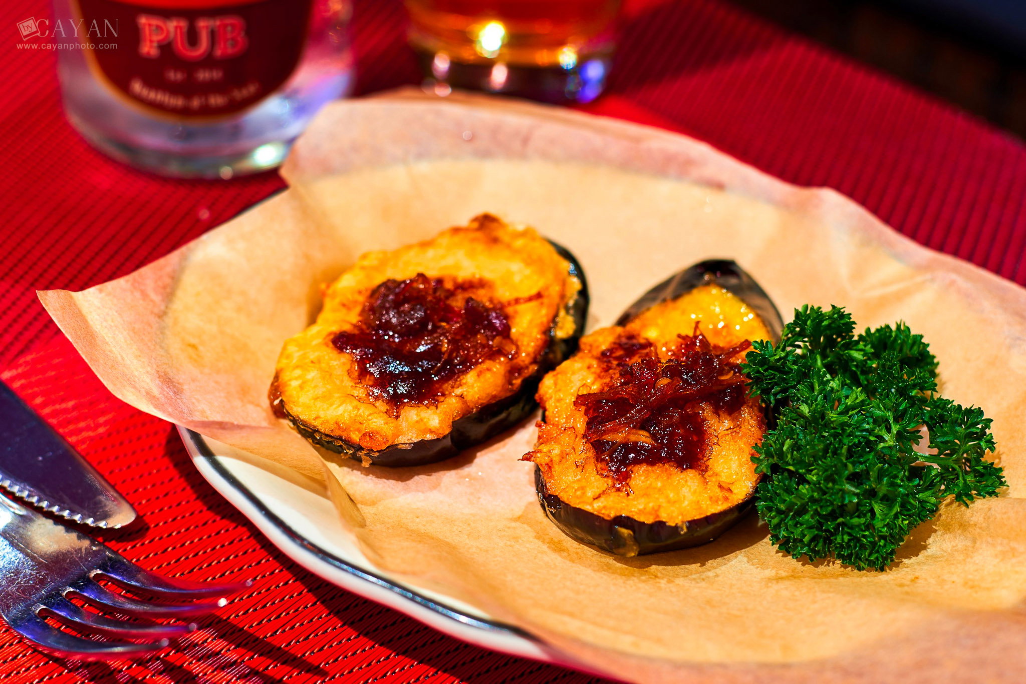 Material for catalogue, menu and promotion of Michael's PUB