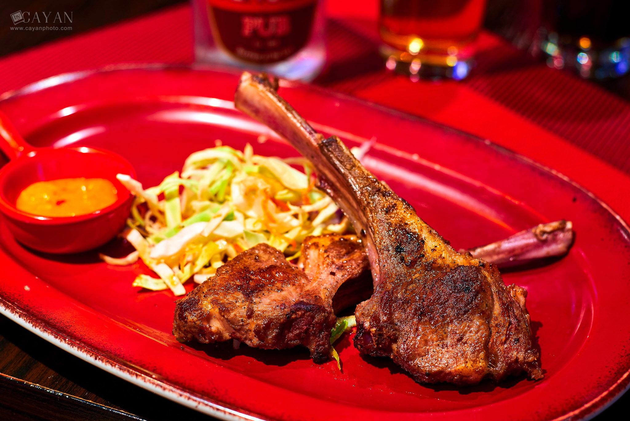 Material for catalogue, menu and promotion of Michael's PUB