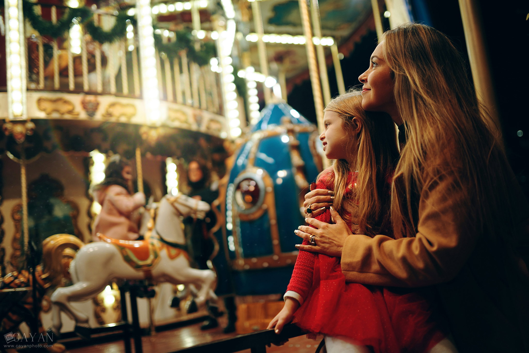 With Priscila and family!