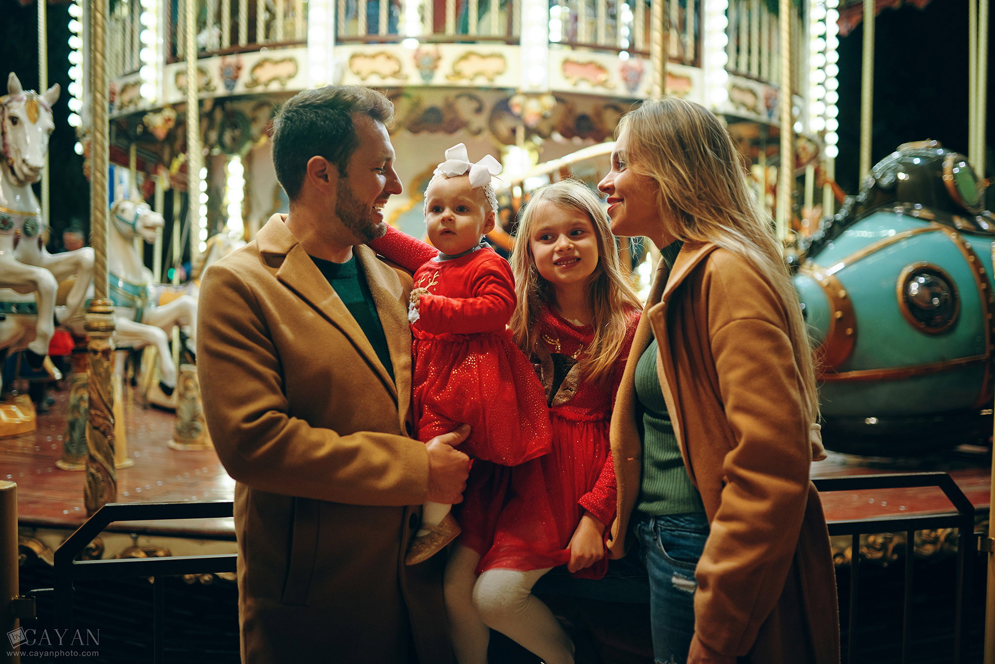 With Priscila and family!