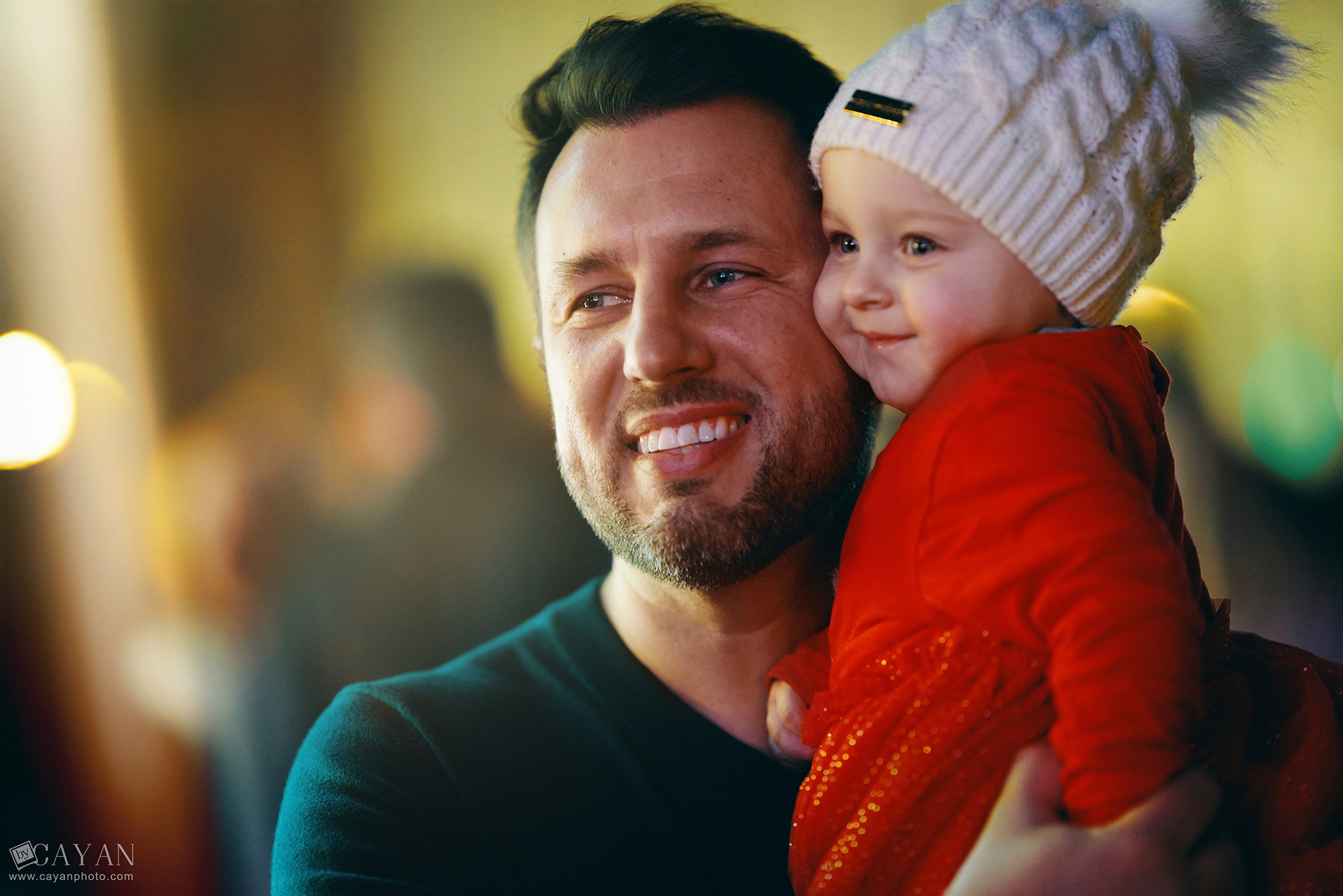 With Priscila and family!