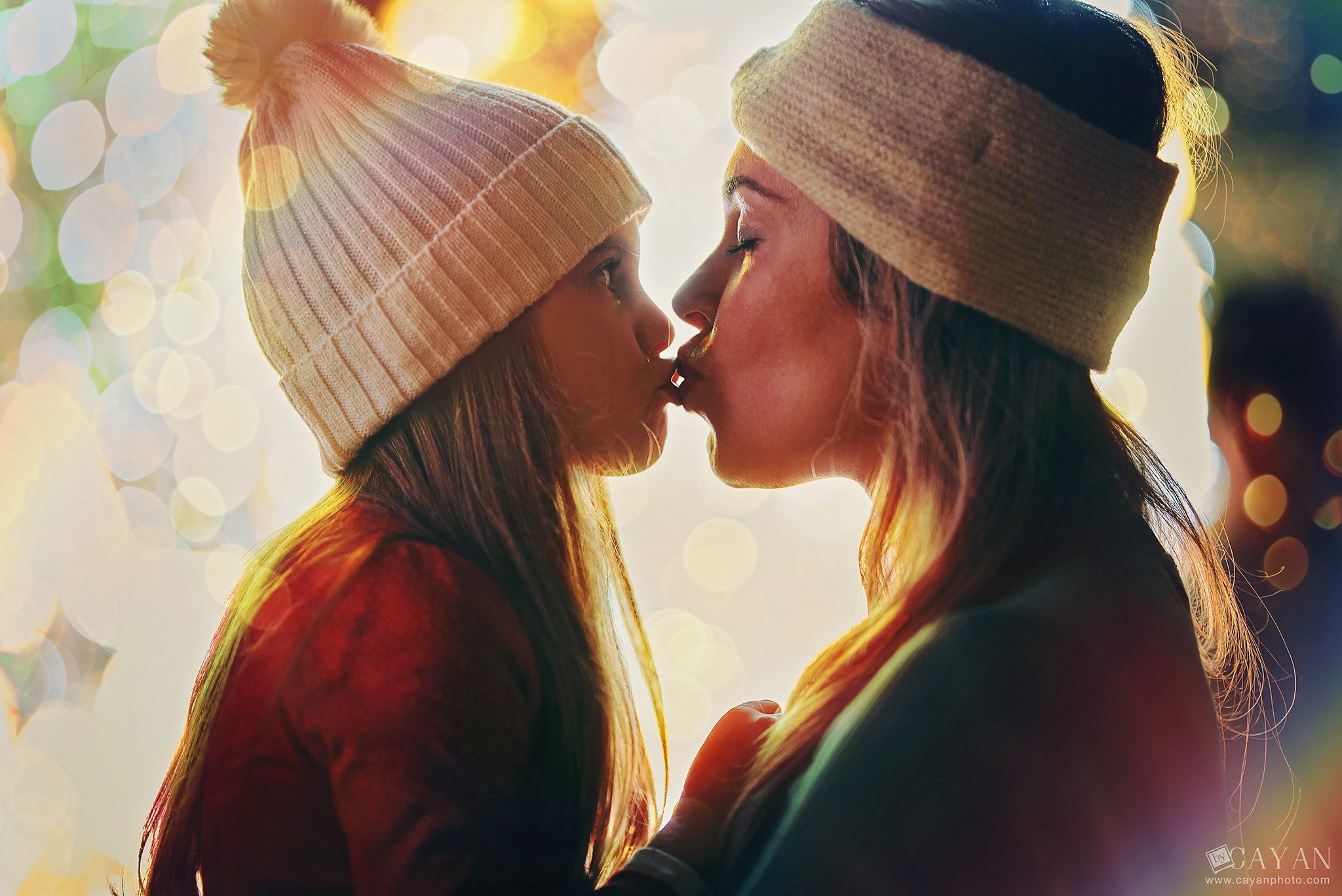 With Priscila and family!