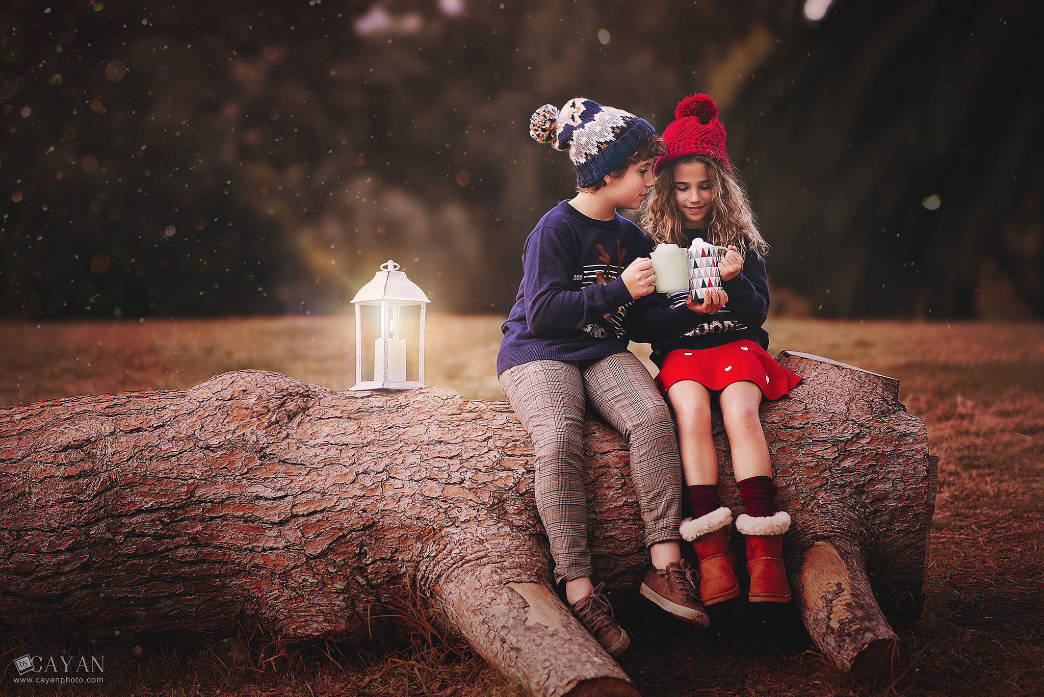 With Letizia and Gonzalo