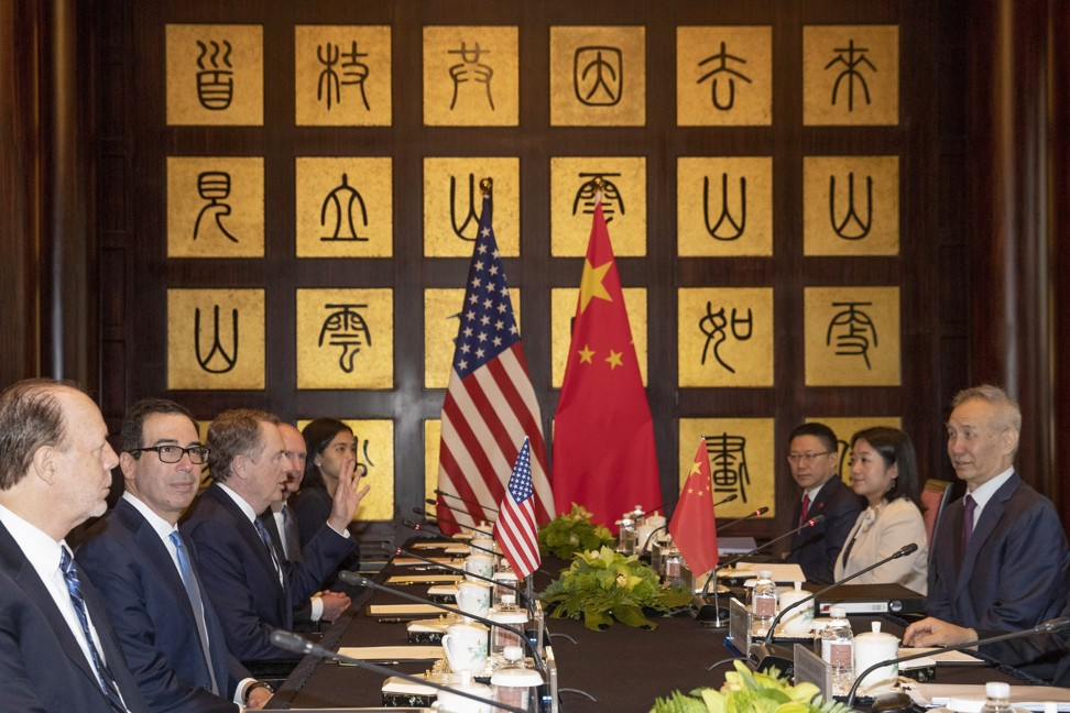 Despite a dozen rounds of talks, trade tensions with the United States continue to rise, leading analysts to interpret Xi’s speech as a response to tougher views of China overseas. Photo: AP