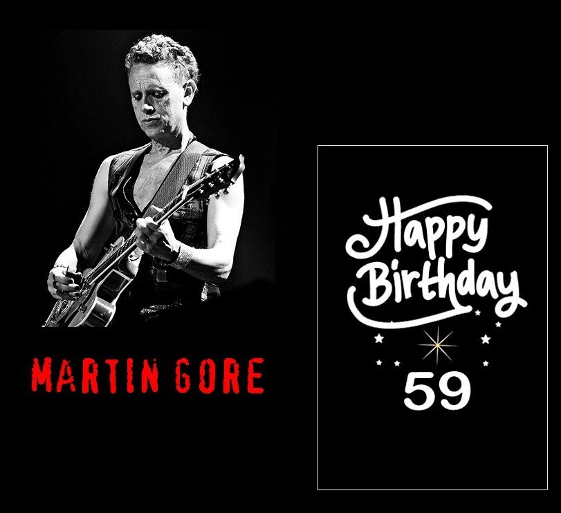Happy Birthday ! Mister Martin Gore