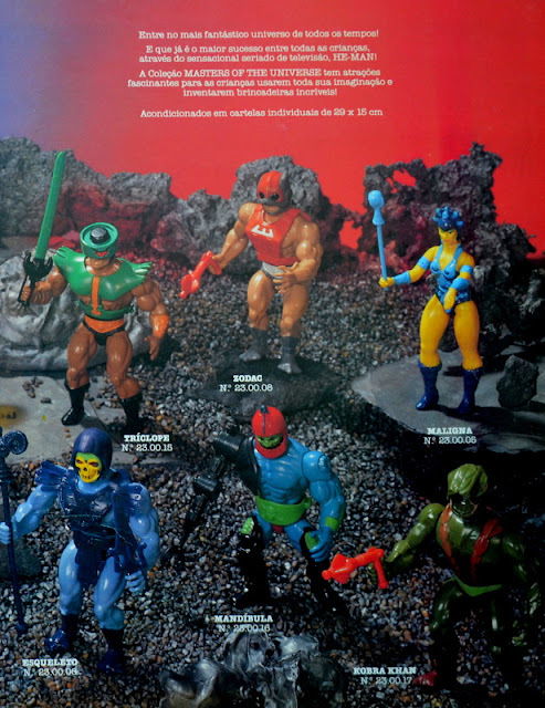 Masters of the Universe collectibles from Brazil