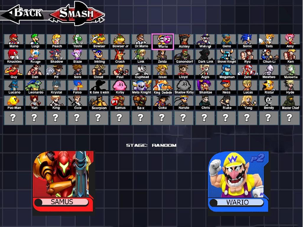 Smash Bros Clash 2.0 BY MERK