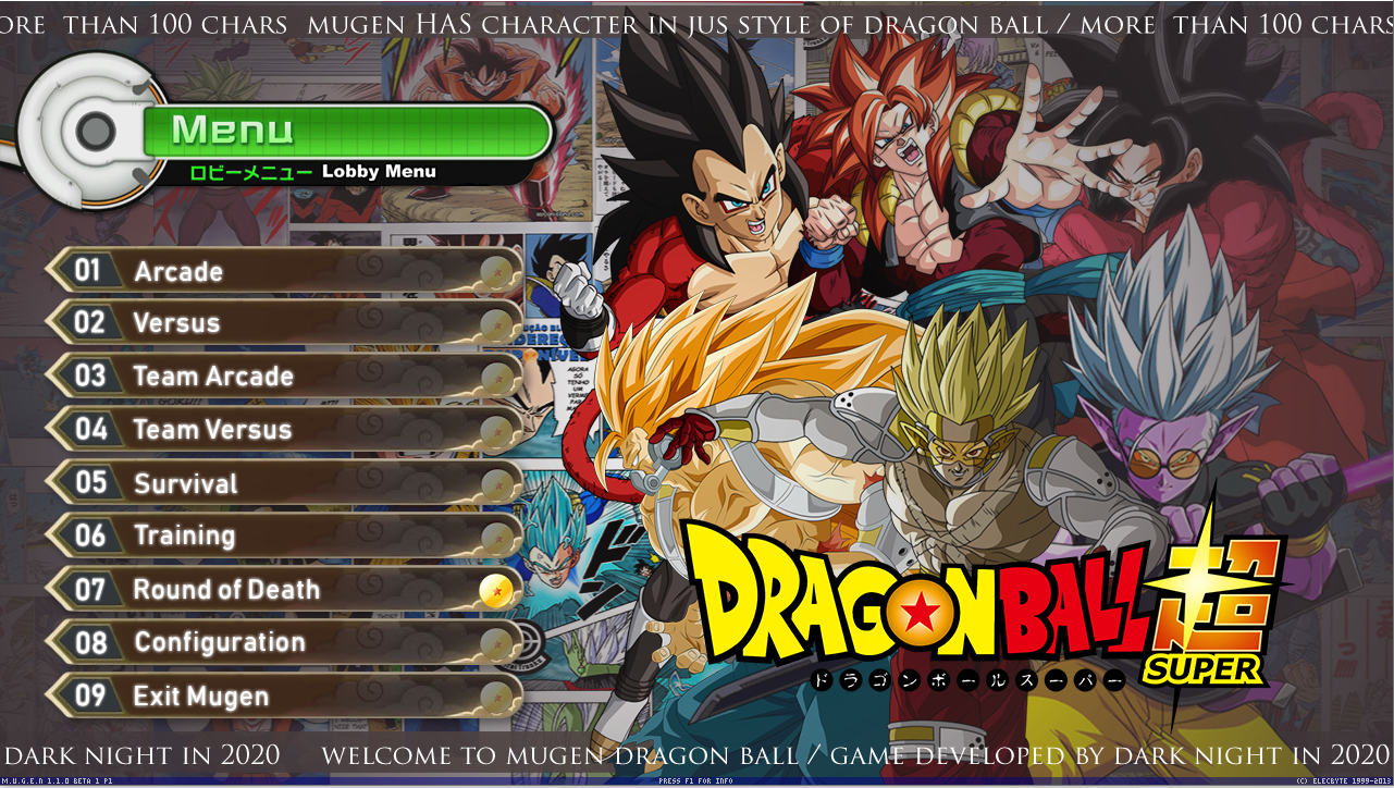 Dragon Ball Super V4 MUGEN by Trafalgarlawzz - Full MUGEN Games - AK1 MUGEN  Community