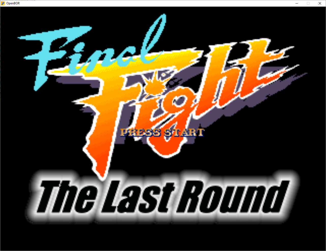 Ласт файт. Final Fight. OPENBOR games. Last Fight. Last Round.