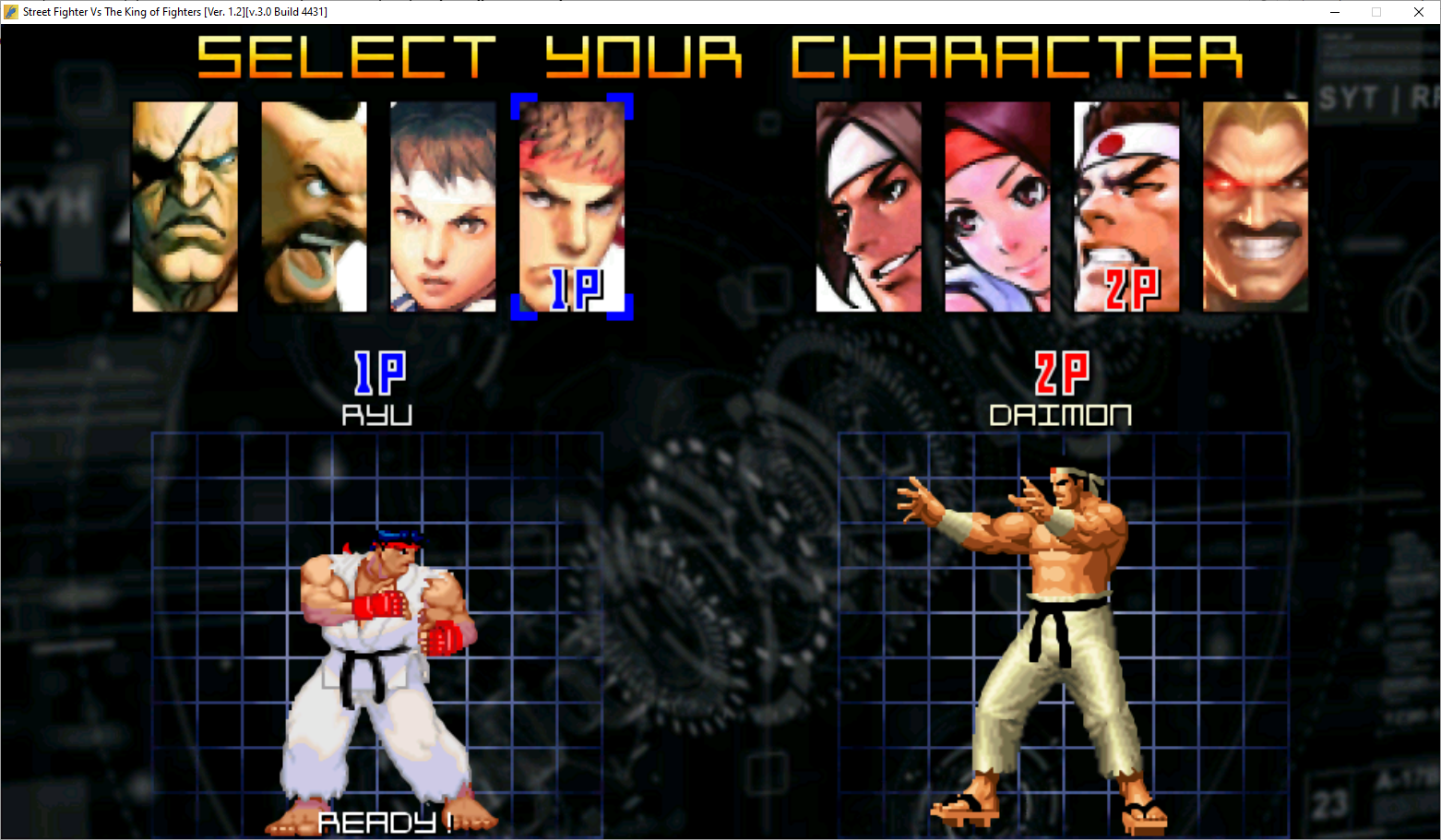 🕹️ Play Retro Games Online: Street Fighter VS The King of Fighters  (OpenBOR)