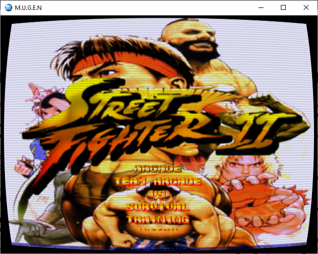 Street Fighter 2 Victory (MUGEN) - Ken VS Vega 