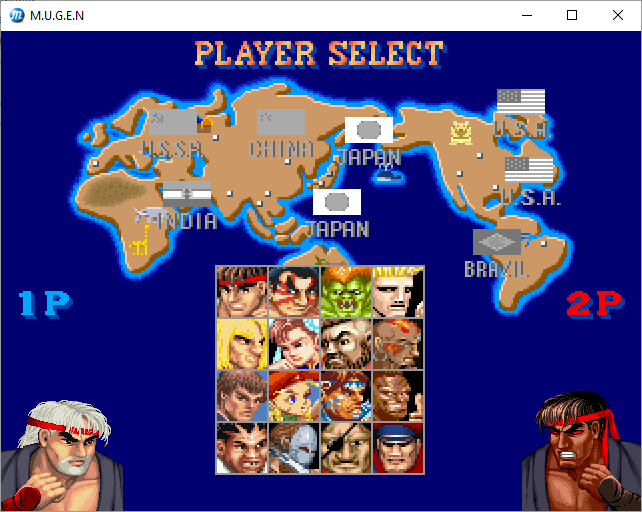 Street Fighter One M.U.G.E.N Remake [M.U.G.E.N] [Mods]