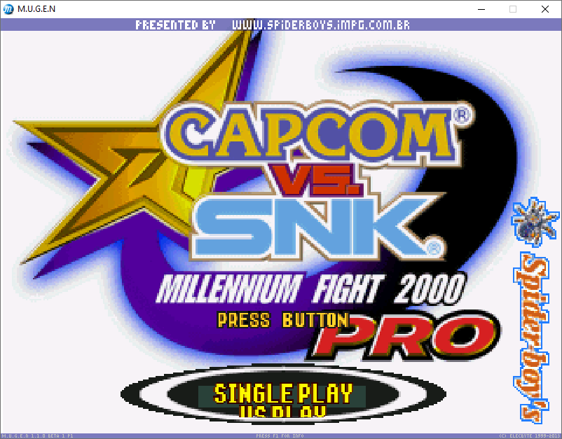 Capcom vs SNK Pro M.U.G.E.N-spyder-boy