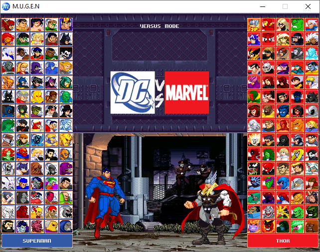 marvel vs dc comics mugen 2019 download