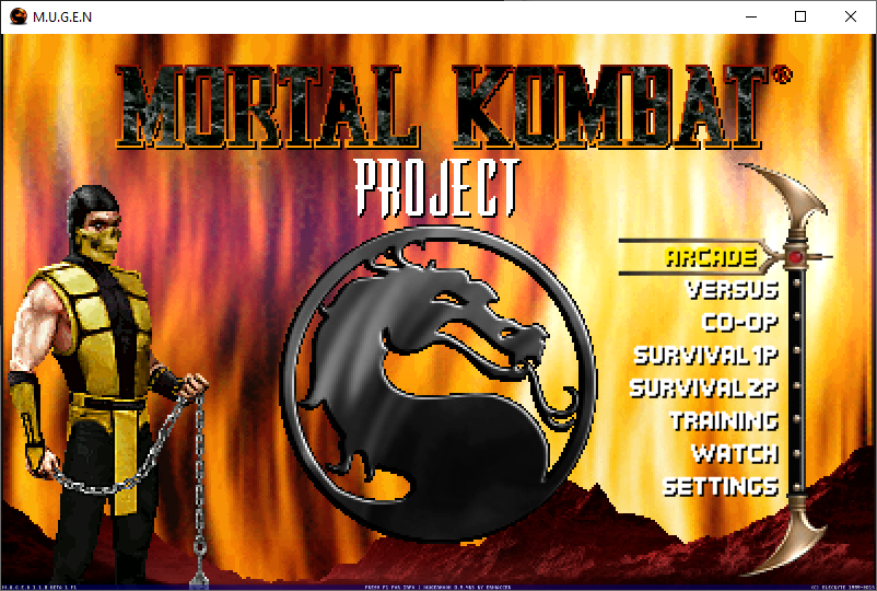 Mortal Kombat project-flame