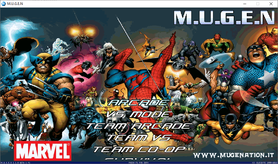 Marvel-Mugenation Project-2021-Android & PC