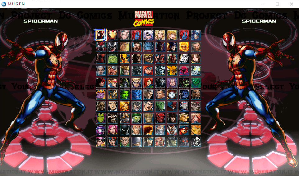 Marvel-Mugenation-Project-2021-spiderman