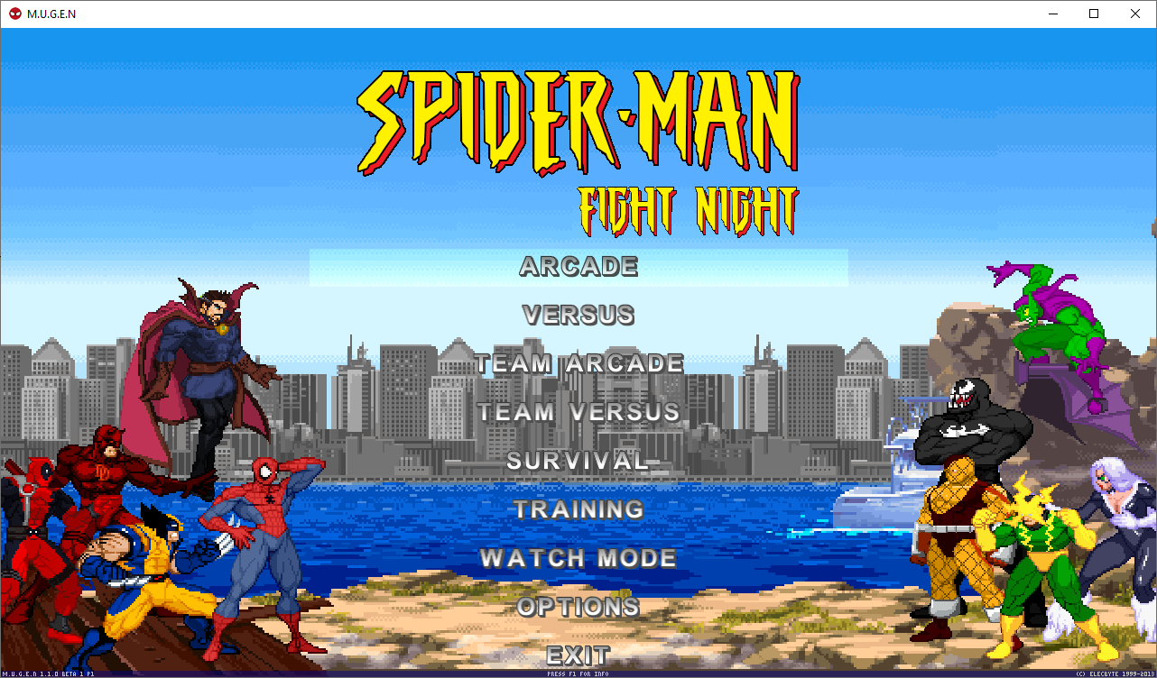 Spider-Man. Fight Night | MUGEN