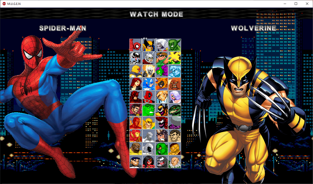 Spider-Man-wolverine-Fight Night
